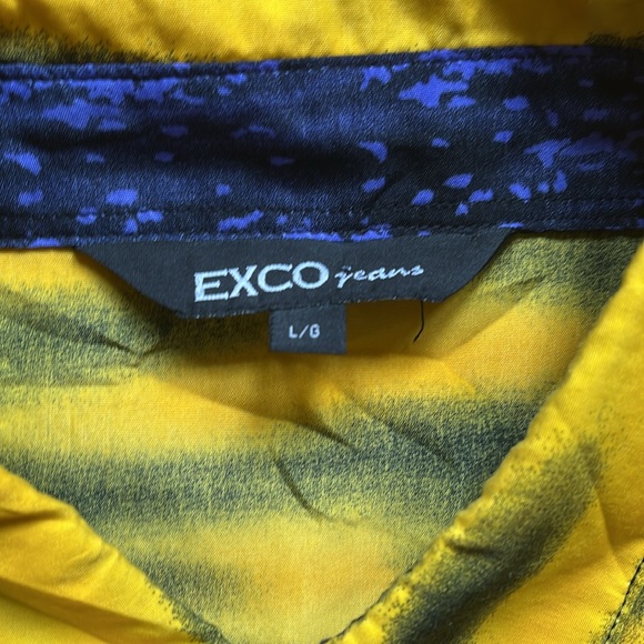 Vintage Exco Jeans Anime Samurai Shirt / AOP / Large / Y2K - Picture 3 of 8